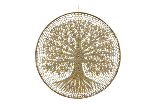 Arbol de la vida crochet mandala saberes en las manos 55cm
