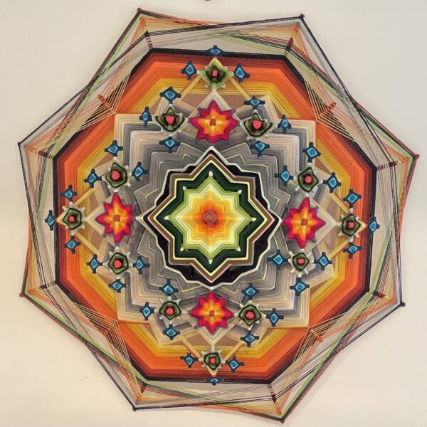 Mandala universo fractal 120cm diametro 600x600