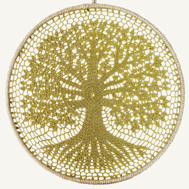 Arbol de la vida tejido a crochet